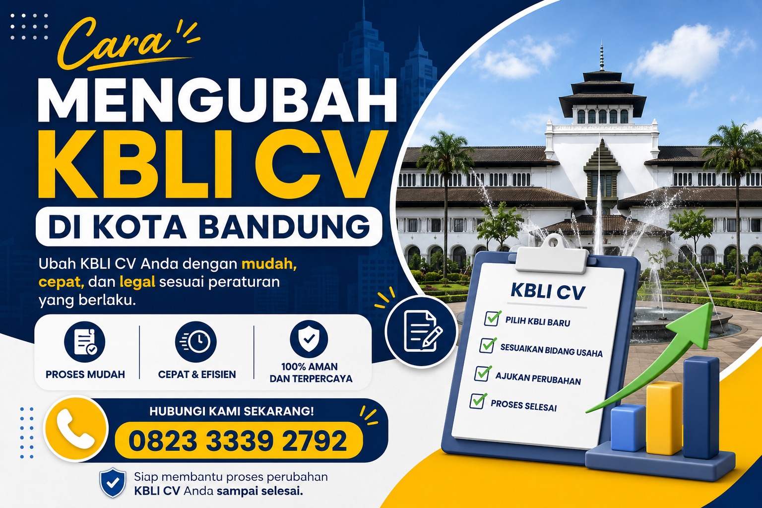 Cara Mengubah KBLI CV DI Kota Bandung