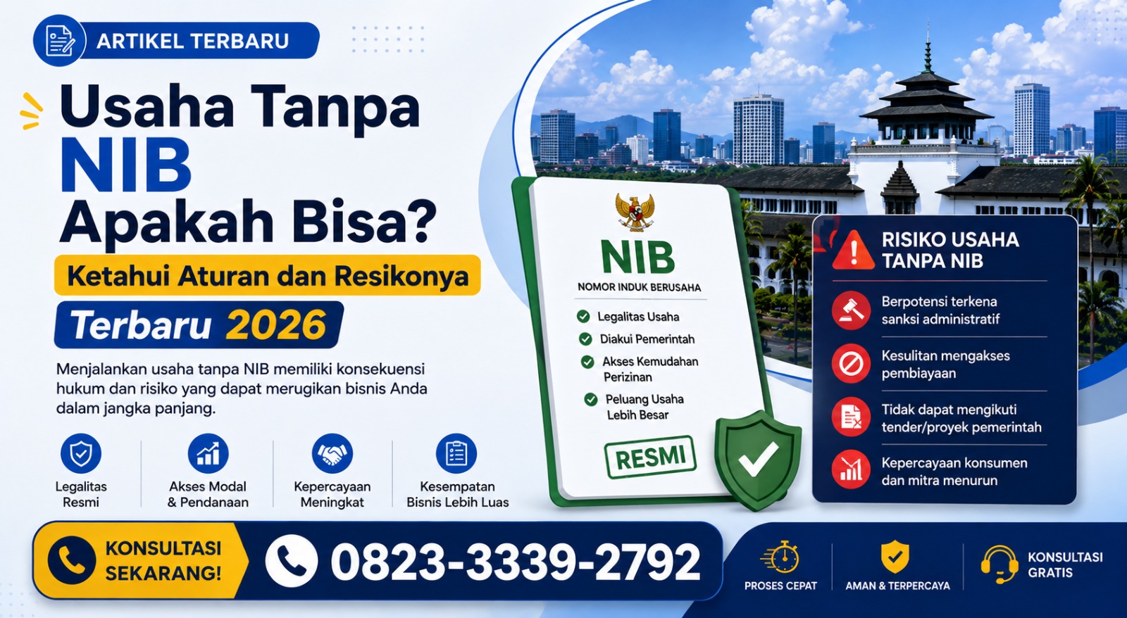 Usaha Tanpa NIB Apakah Bisa? Ketahui Aturan dan Resikonya