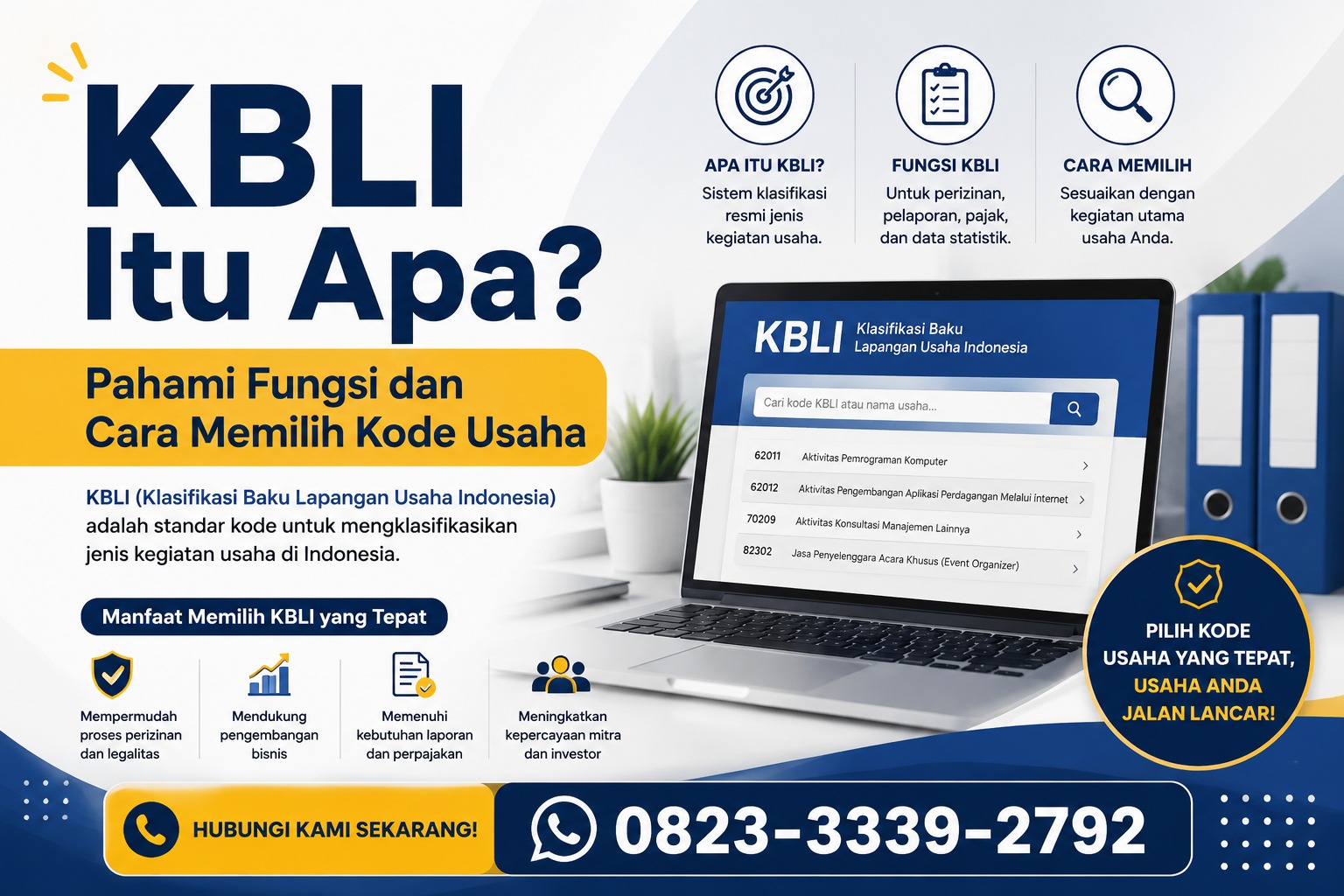 KBLI Itu Apa? Pahami Fungsi dan Cara Memilih Kode Usaha