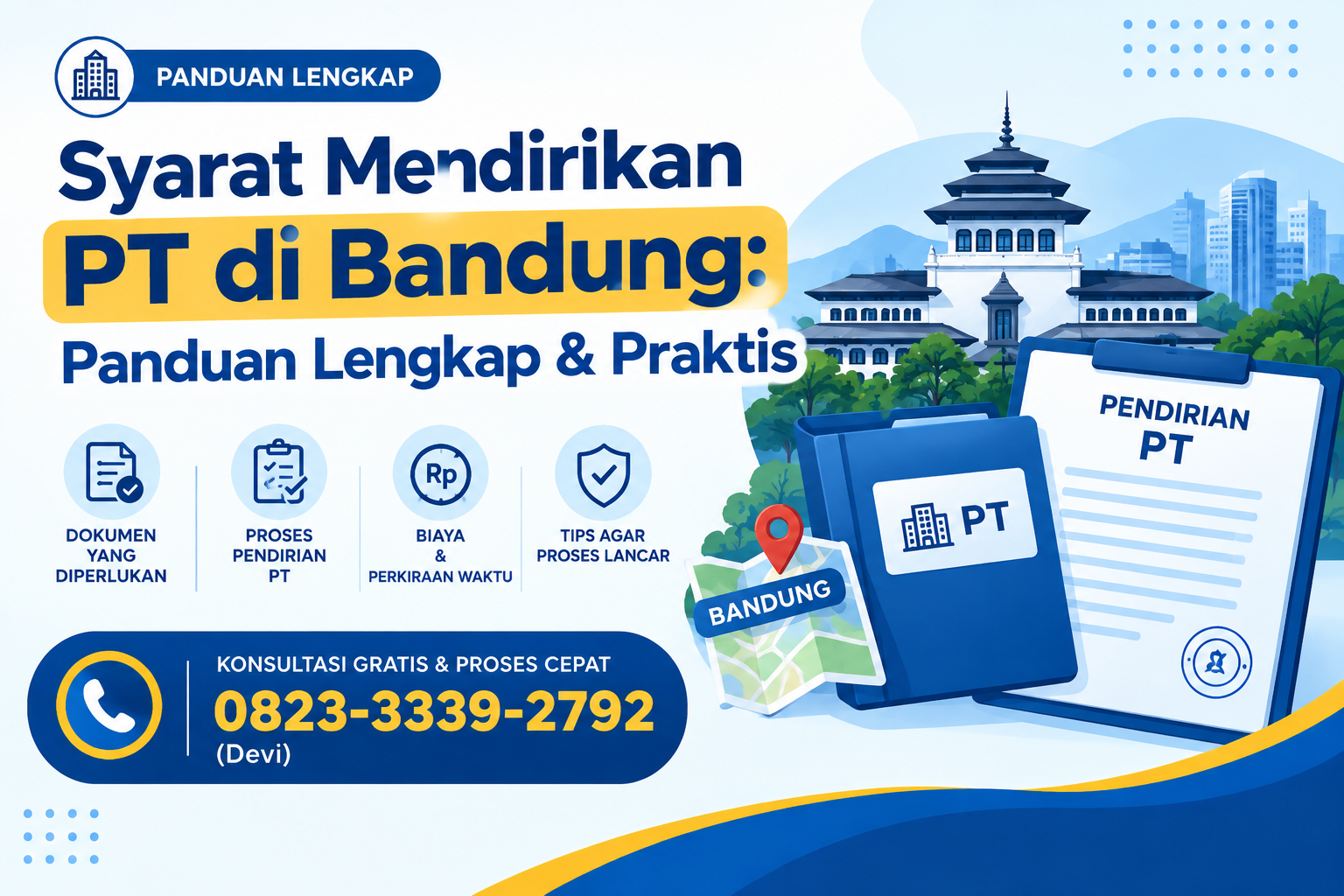 Syarat Mendirikan PT di Bandung: Panduan Lengkap & Praktis