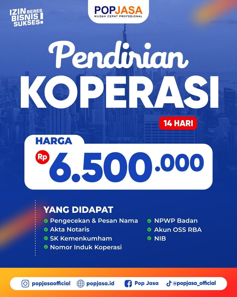 Pendirian Koperasi