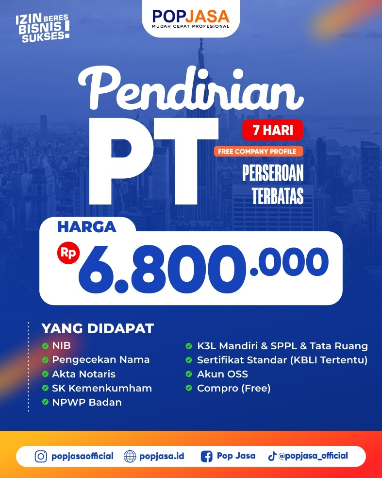 Pendirian PT