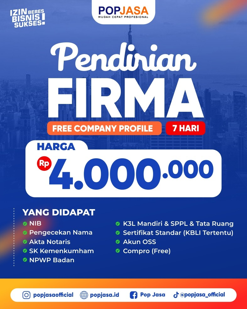 Pendirian Firma